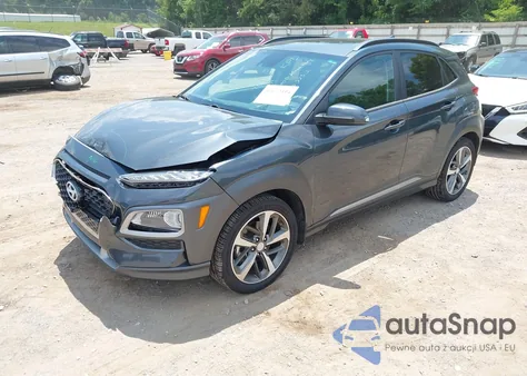 2020 Hyundai Kona Limited z USA, uszkodzony, nr VIN KM8K33A55LU397158